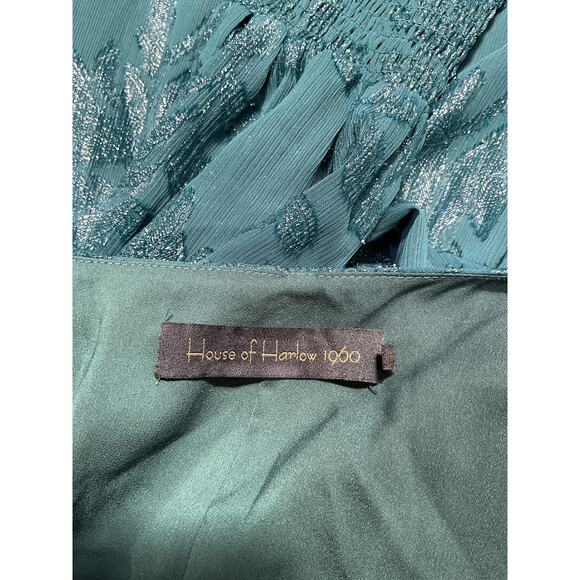 House Of Harlow 1960 x Revolve 'Sumner' Blue Polyester Mini Dress Size S - Picture 4 of 5